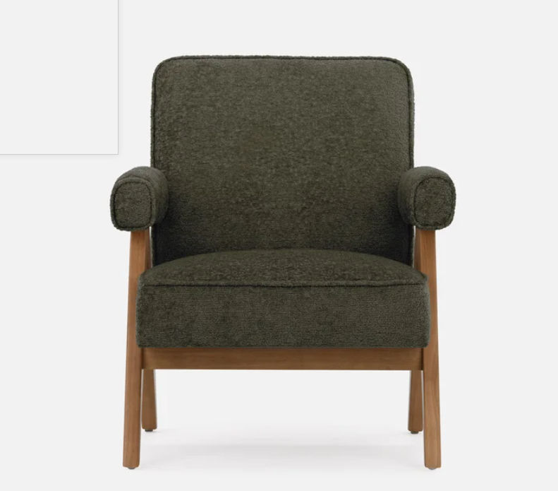 Hazel Midcentury Classic Accent Chair thumbnail 2